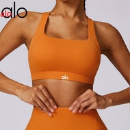 【ALO】 Alo Yoa Yoga Vest Womens Summer Shockproof High Strength Pilates Running Fitness Clothes Outdo