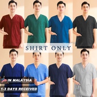 【🇲🇾MALAYSIA READY STOCK】 MEDICAL SCRUB SUIT BAJU SCRUB TOP ONLY