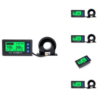 Battery Monitor Hall Coulomb Meter DC 8-100V Lifepo4 Lead-Acid Li-Ion Lithium Capacity Power Display