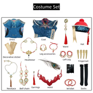 Naraka Bladepoint Tessa ชุดชุดคอสเพลย์ผู้หญิงสำหรับผู้ใหญ่เครื่องแบบเทศกาลอนิเมะเครื่องแต่งกายฮาโลวี