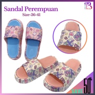BCT- Selipar Wanita Home slipper Women Tebal Bahagian Bawah Comel Tidak Tergelincir Flat Sandals