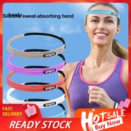 kT  Silicone Sweat Guard Headband Sweat-wicking Headband Stretchy Silicone Sports Headband for Activ