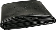 Tarpaulin Pond Liner Black Pond Skins Rubber Pond Liner Pond Skins Liner ​pool Cover for Small Ponds Fish Ponds Streams AWSAD (Color : Black, Size : 6mx6m)