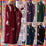 Baju Raya 2022 Jubah Muslimah Baju Kurung Moden Plus Size Blouse Muslimah Jubah Dress Kebaya Baju
