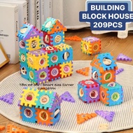 Lego Assembly, 209 Smart 3D Building Blocks, Big Size Blocks Happy Home Building Blocks