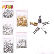 [Eighth] 50PCS 6.3 Crimp Terminal Male Female Spade Connector Crimping Terminals [Preferred]