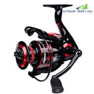 PROBEROS DM1000-DM8000 Series Fishing Reel Carp Metal Mesin Pancing Spinning Reel Adjustable Handle 