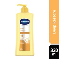 VASELINE Intensive Care Deep Restore Body Lotion 320ml - 48HR Moisturisation For Deeply Hydrated Hea