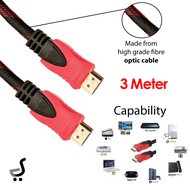 Kabel HDMI to HDMI 3 Meter Cable Monitor TV PS XBOX DVD HDMI-30