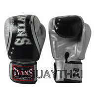 นวมชกมวย ทวินส์ สเปเชี่ยล Twins Special Boxing Glove BGVL3 TW4 ลายทวินส์ หนังแท้ มวยไทย