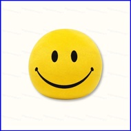 ZY1 BON TON TOYS x Smiley Plushie Cute Round Fuzzy Plush Ball Yellow Stuffed Toy Soft Pillow YZ1