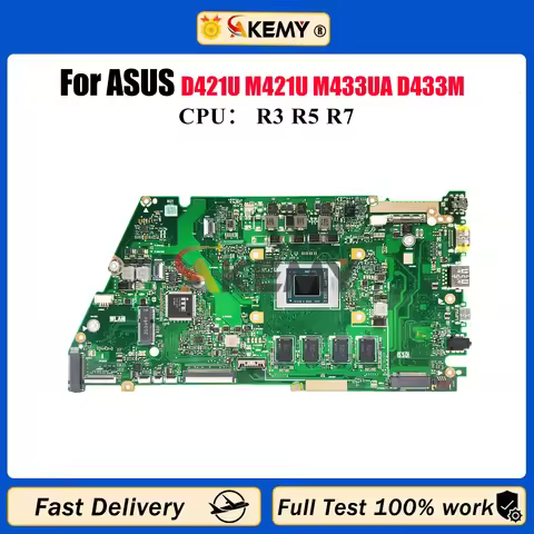 X421UA Laptop Motherboard For ASUS VivoBook X421U D421U M421U M433UA D433M X421UA X421UAY Notebook M