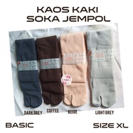 SOKA TOE SOCKS BASIC STANDARD SIZE XL