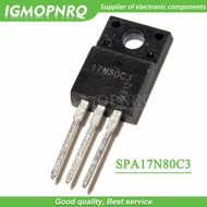 5pcs SPA17N80C3 TO 220F 17N80C3 TO 220 17N80 SPA17N80 new original