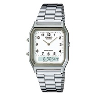 Casio Vintage AQ-230A-7B Silver Unisex Watch