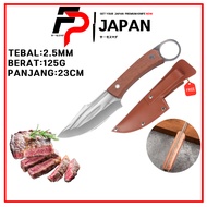 HARGA BORONG💥 Pisau Jepun PISAU LAPAH  Sharp Boning Knife Pemegang KAYU Pisau Lapah Tajam Kitchen kn