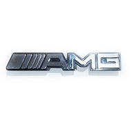 AMG Chrome Grill Logo Emblem