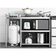 STAINLESS STEEL kitchen stove rack gas rack cooking table rak dapur rak masak