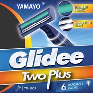 [BUNDLE DEAL] YAMAYO 2 Packs (6pcs/pack) Disposable Shaver || Blade Men Shaver || Disposable Razor |