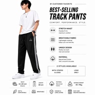 [2 pockets] Seluar Tracksuit Lelaki Dewasa Men Casual Sport Long Pant Seluar Trek Lelaki Seluar Basa