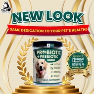 【OFFICIAL】Max &amp; Paw Pet Supplement Dog Supplement Probiotic - All Natural Probiotic Powder + Organic Prebiotic - 200g