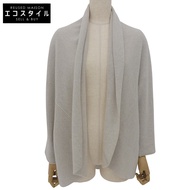 二手 Toyoboushi KOFUJI 100% 羊絨開襟衫，灰色，F 號 (15IT-PC2009)，近全新