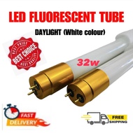 READY STOCKS LED T8 32W FLOURESCENT TUBE / LAMPU PANJANG LED EXTRA BRIGHT 6500K DAYLIGHT