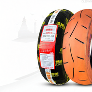 DAOLUCHI | ยางรถต้านการเจาะ 100/90-10 เส้นใยเหล็ก