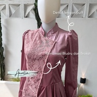 Velvet Kebaya with Brocade MIX by Aurelia Kebaya