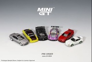 11月 Mini GT 1/64 BMW 750IL Porsche 911 GT3 R Carrera RS 2.7 Lincoln Capri Bugatti Vision Gran Turism