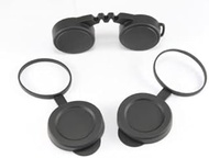 10x42 Rubber Lens Caps for Binoculars + Rainguard,Objective Optics Protection Covers