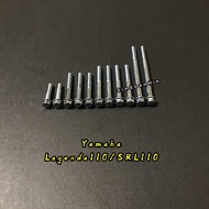 Yamaha Lagenda110 SRL110 Z ZR SRL 110 LAGENDA Magnet & Clutch Cover Screw Set