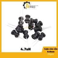 Good quality 4.7uH-4.7mH plug-in inductor (bag of 5) - Fixpro