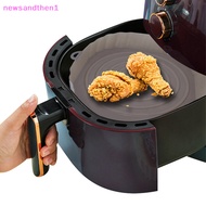 newsandthen1 23cm Air Fryers Oven Baking Tray Fried Chicken Basket Mat Air Fryer Silicone Pot  Replacemen Grill Pan Accessories Nice