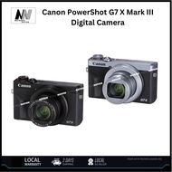 Canon PowerShot G7 X Mark III Digital Camera | 1.0 Type Sensor | F1.8 Lens | Optical 4.2x Zoom | Bla