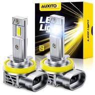M6S AUXITO 2ชิ้น80W 18000LM H11รถไฟหน้ารถมอเตอร์ไซค์แบบ LED H1 H4 H7 9005 9006 9012 H13รถไฟ LED 6500