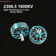 SHOOGMY Crossover|Brushless MotorRacing Drone Parts, 2306.5 1800KV Blue Color Flying Racing Motor,  