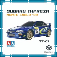［TAMIYA］1/10 Electric R/C Car Series No.631 SUBARU IMPREZA MONTE CARLO 1999 (TT-02 Chassis) ON-ROAD 