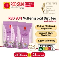 RED SUN Mulberry Leaf Diet Tea | Bundles of 1 or 3 | 20 Teabags/Pack