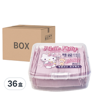 Hello Kitty 凱蒂貓 雙線超細滑牙線棒  200支  36盒