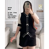 A8320 Knitted Ribbon Blouse