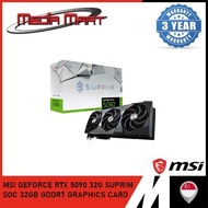 MSI GEFORCE RTX 5090 32G SUPRIM SOC 32GB GDDR7 GRAPHICS CARD