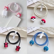 Cute Minnie Charger Protector Set Charger Case Cable Protector for iPhone 18W/20W 25w