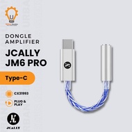 JCALLY JM6 PRO Audio DAC Adapter Converter Jack 3.5mm to Type C