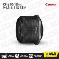 Canon RF-S 10-18mm F4.5-6.3 IS STM Lens (Canon RF) for EOS R50 EOS R10 EOS R7 EOS R100 (Canon Malays