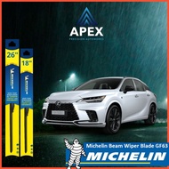 MICHELIN FRAMELESS WIPER GF63 FOR LEXUS RX500H (17R)