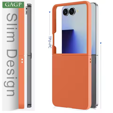 Ultra Thin Slim Matte Case for Samsung Galaxy Z Flip 7 6 5 4 3 Flip7 ZFlip7 Hard PC Shockproof Cover