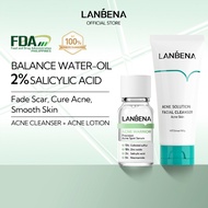 LANBENA Acne Treatment Series Kit Facial Cleanser Gel Serum Acne Patch Oil Control Cleanse Facial Ac