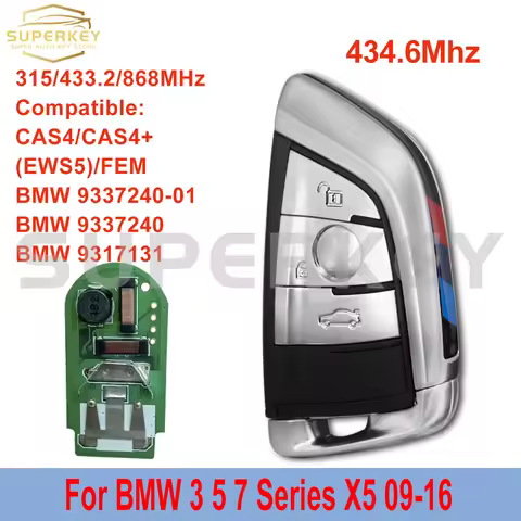 SUPERKEY 3 Buttons smart key for BMW 2 series (F45/F46) 5 series(F10/F11/F07/F18) X5 (F15/F85) 2012 