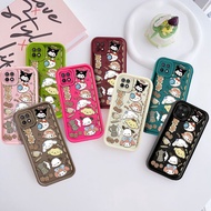Cartoon Cute Kuromi Melody Cinnamoroll Group Phone Casing For Realme C1 C2 C3 C11 C12 C15 C25 C25S C
